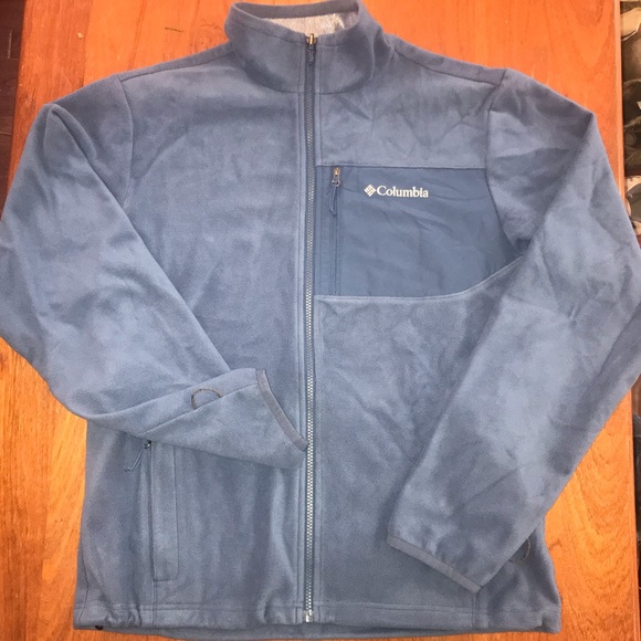 New Columbia mens Winter Park Pass interchange full zip Omni Heat fleece jacket